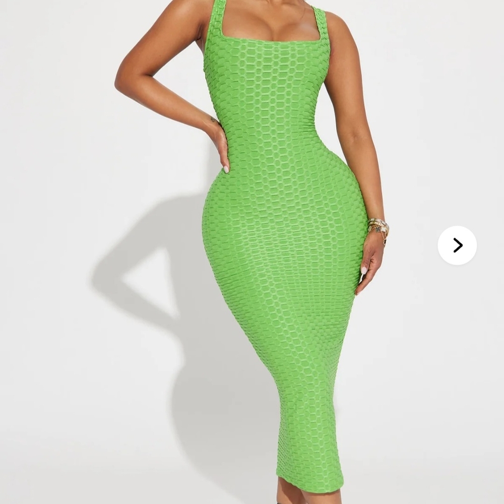 Elegant Green Bodycon Dress